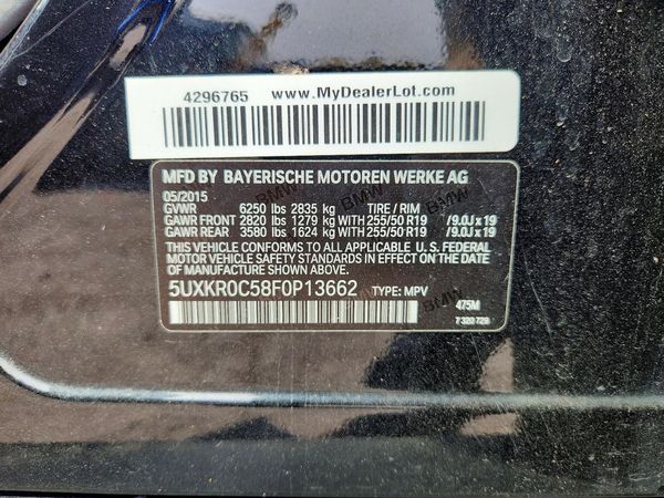 2015 BMW X5 xDrive35i