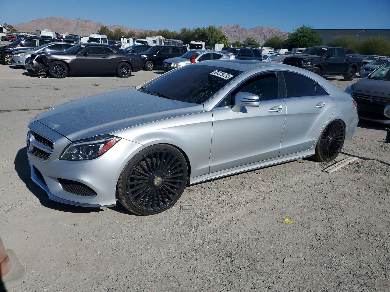 2016 MERCEDES-BENZ CLS-CLASS CLS550-4M — Front 3/4