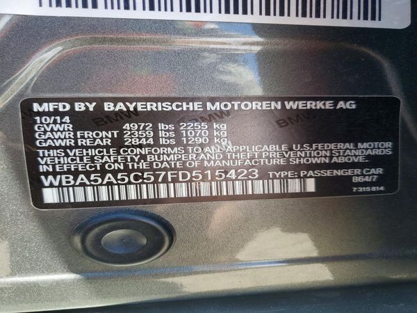 2015 BMW 528
