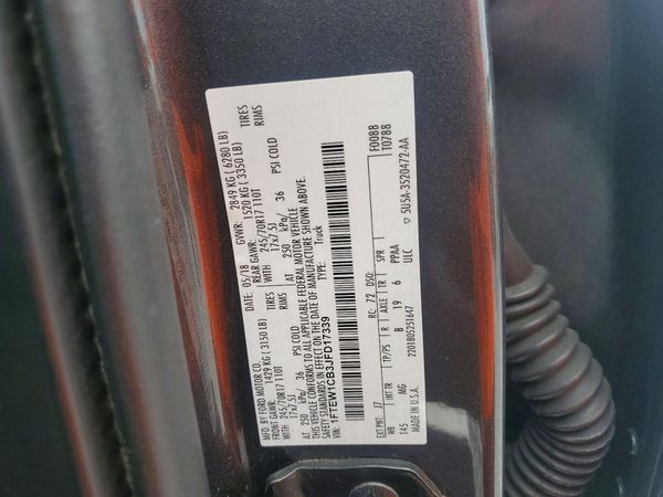 2018 FORD F150