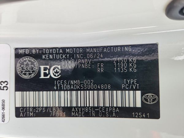 2025 TOYOTA CAMRY
