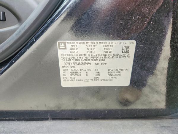 2014 CADILLAC SRX Luxury