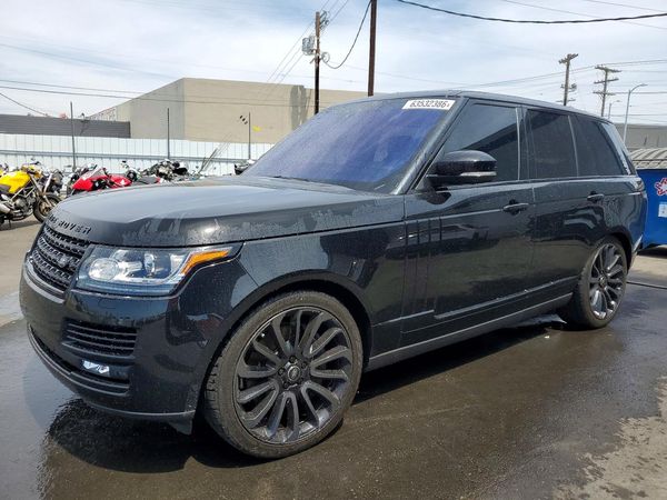 2017 LAND ROVER RANGE ROVER HSE