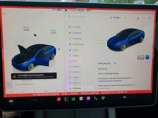 2022 TESLA MODEL 3