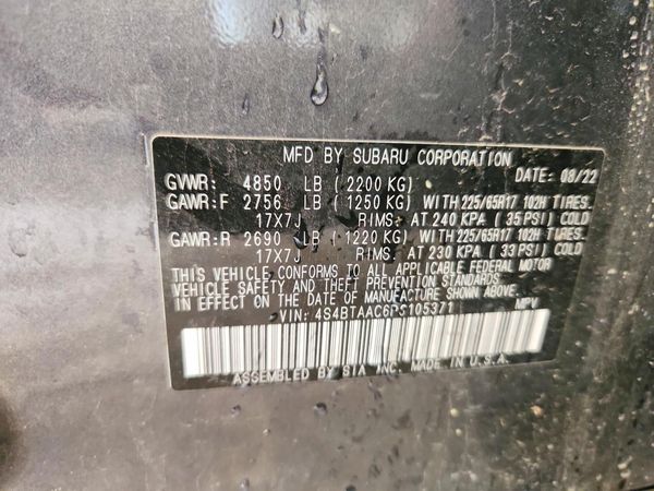 2023 SUBARU OUTBACK Base