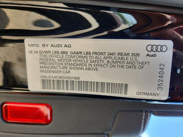 2025 AUDI A4
