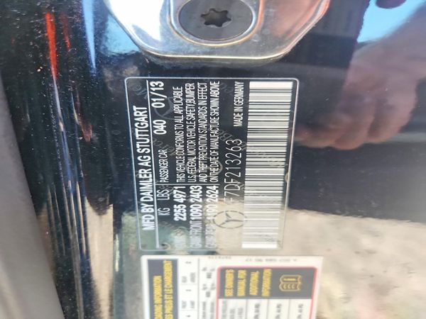 2013 MERCEDES-BENZ E