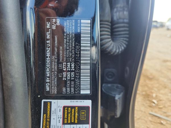2016 MERCEDES-BENZ C C300-4M