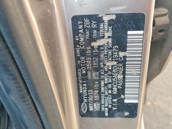 2013 HYUNDAI ACCENT GLS Premium/ SE