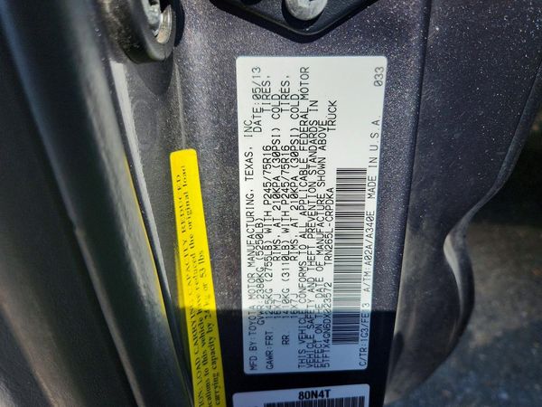 2013 TOYOTA TACOMA Delux