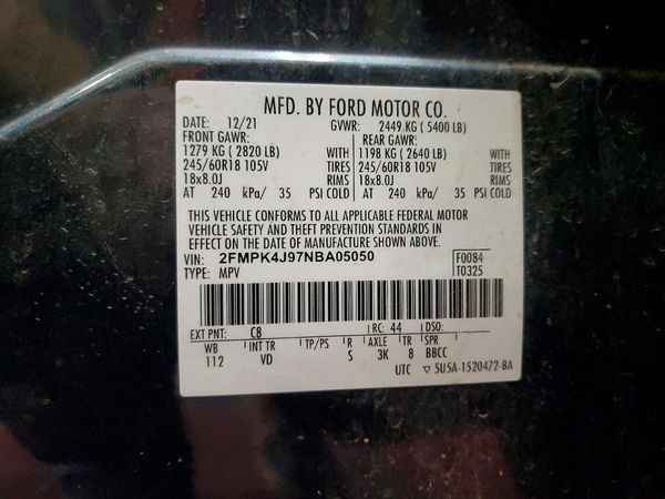 2022 FORD EDGE
