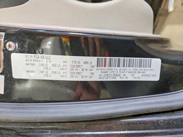 2016 DODGE GRAND CARAVAN SXT