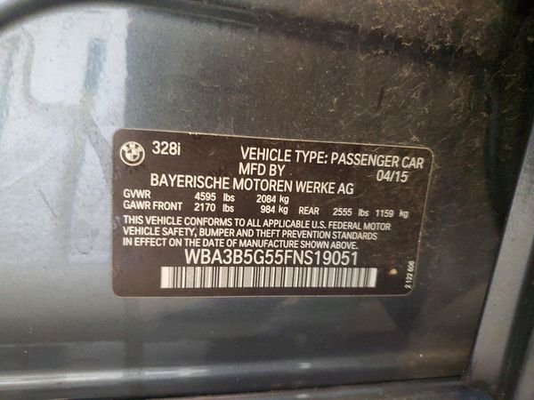 2015 BMW 328 xDrive SA