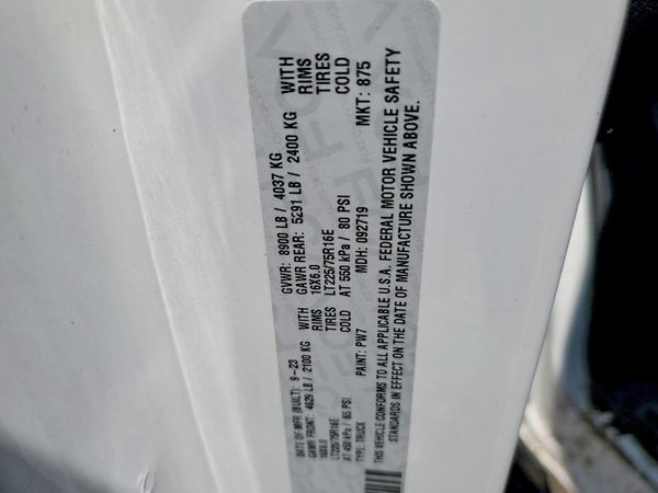 2023 RAM PROMASTER 2500 High Roof