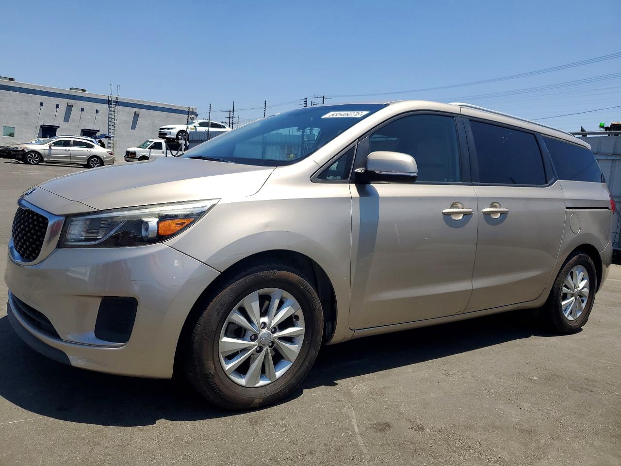 2016 KIA SEDONA LX - Middle-low