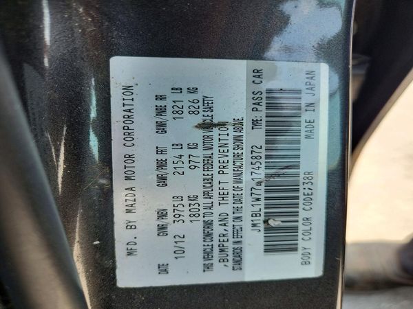 2013 MAZDA 3 Grand Touring/GT