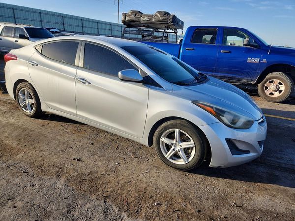 2014 HYUNDAI ELANTRA GLS(Middle) — Passenger 3/4