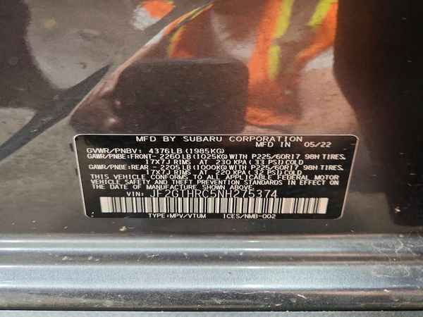 2022 SUBARU CROSSTREK Sport