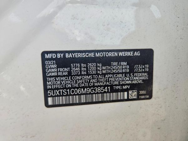 2021 BMW X3