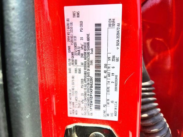 2019 FORD F150