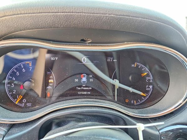 2016 JEEP GRAND CHEROKEE Overland