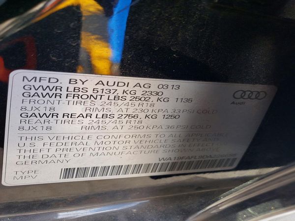 2013 AUDI A4 ALLROAD quattro Premium
