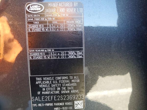 2025 LAND ROVER DEFENDER 110 X-Dynamic SE