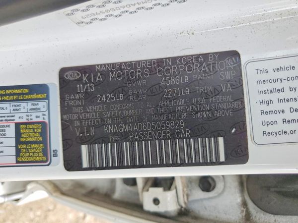 2013 KIA OPTIMA LX