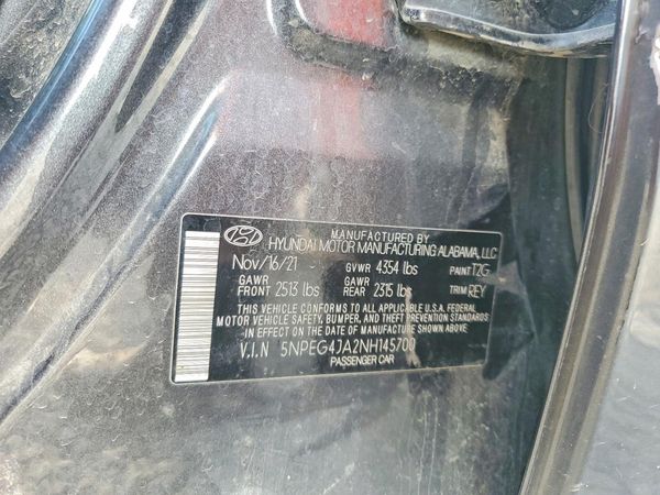 2022 HYUNDAI SONATA