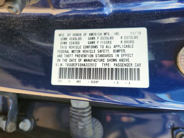 2017 ACURA TLX TECH V6