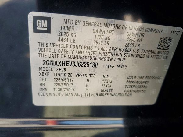 2018 CHEVROLET EQUINOX LS