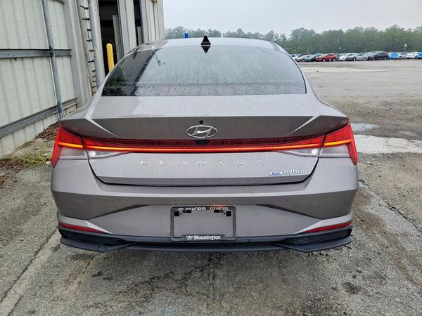 2023 HYUNDAI ELANTRA Blue
