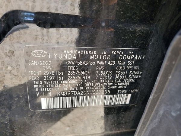 2022 HYUNDAI SANTA FE