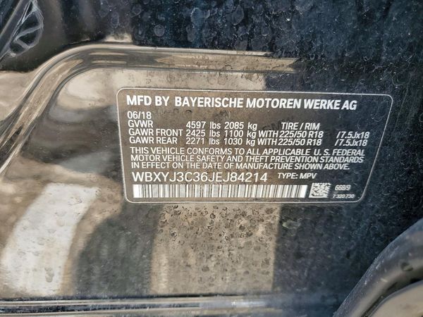2018 BMW X2