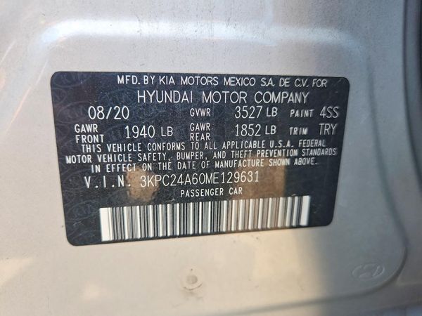 2021 HYUNDAI ACCENT SE & SEL