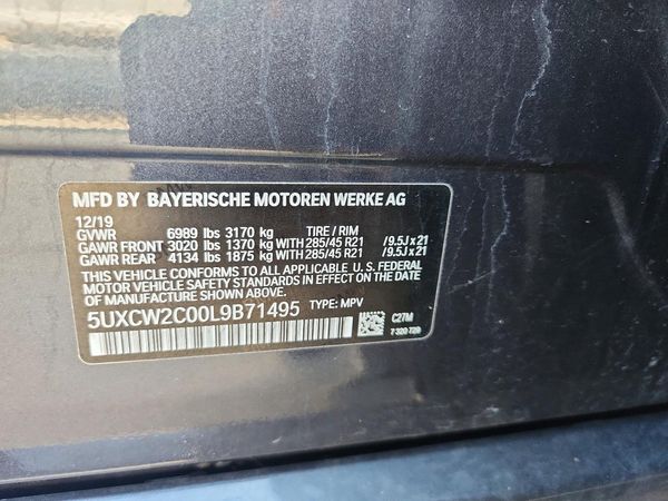 2020 BMW X7 xDrive40i