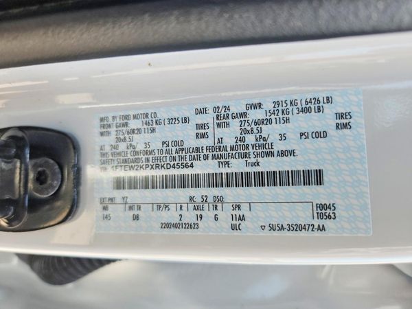 2024 FORD F150