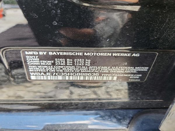 2017 BMW 540 xDrive