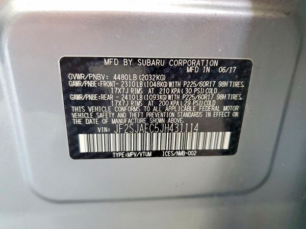 2018 SUBARU FORESTER Premium+CWP