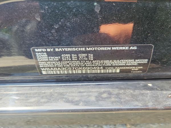 2016 BMW 320 xDrive