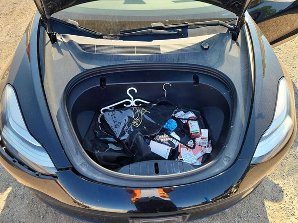 2020 TESLA MODEL 3 — Engine bay