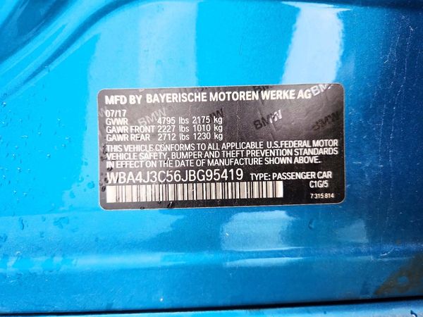 2018 BMW 430XI