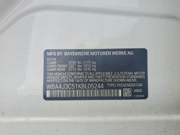 2019 BMW 430XI xDrive GC
