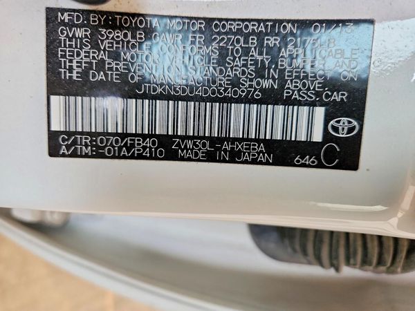 2013 TOYOTA PRIUS