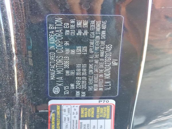 2016 KIA SOUL Plus