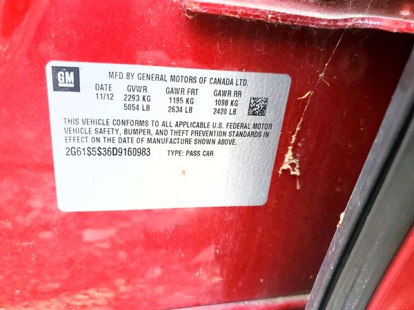 2013 CADILLAC XTS Premium