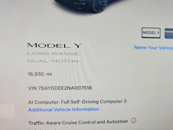 2022 TESLA MODEL Y