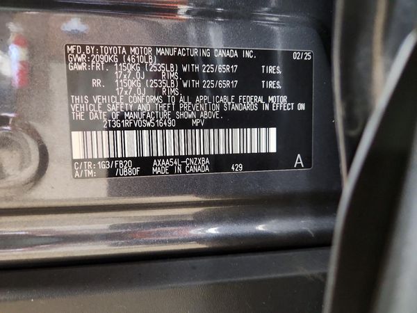 2025 TOYOTA RAV4