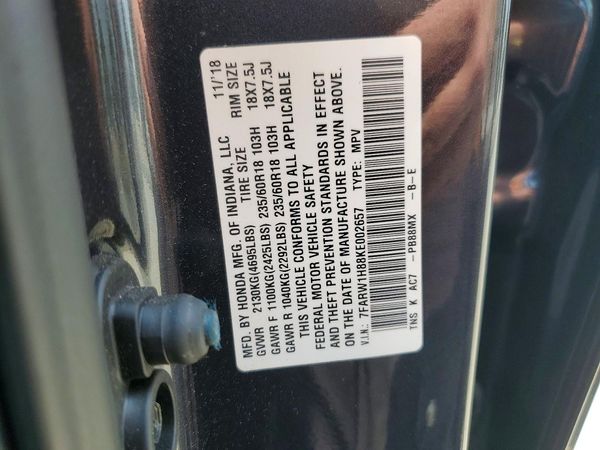 2019 HONDA CRV EX-L/EX-L Navi