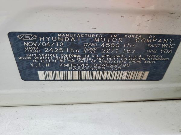 2013 HYUNDAI SONATA Hybrid / Hybrid Limited